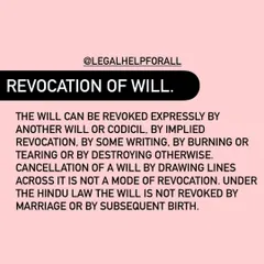 A will can be revoked in several ways, but simply drawing lines across it is not one of them. I advise clients on the proper legal procedures for creating, modifying, and revoking a will to avoid future disputes.