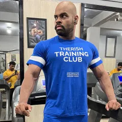 Proud to be a brand athlete for Therish India. Wearing their training club t-shirt during a session. Good gear helps you feel good and perform better.