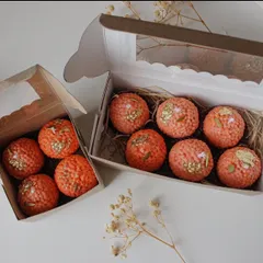 My ladoo candles are available in gift boxes of four or six. They make for a perfect and quirky gift for any celebration.
