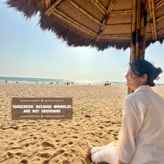 A day at the beach is wonderful, but wrinkles are not the souvenirs you want to bring home. This is a simple reminder that consistent sunscreen application is your best defense against sun-induced aging.