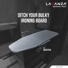 Ditch your bulky ironing board for good. This beautiful and discreet solution is built into your cabinetry, offering a stable and accessible surface without the clutter.