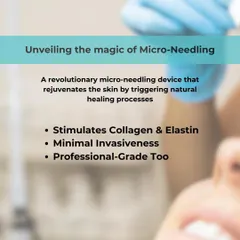 Micro-needling is a minimally invasive treatment that rejuvenates the skin by stimulating collagen. It is a professional-grade tool that effectively addresses concerns like skin laxity and scarring, leading to firmer, smoother skin.