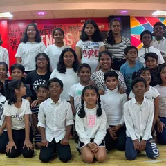 A proud group photo with my talented kiddos. It's a joy to watch them grow as dancers and individuals.