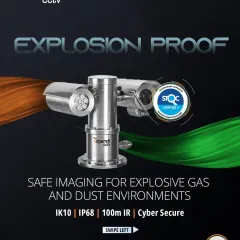 My explosion-proof cameras are engineered for safe imaging in explosive gas and dust environments. With IK10 vandal-proof and IP68 weatherproof ratings, 100m IR night vision, and cyber-secure architecture, they are fully compliant and battle-tested for hazardous zones.
