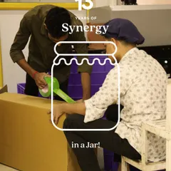 This image captures the synergy in our team. Two hands working in perfect rhythm to pack a box for dispatch. This coordination and teamwork are what go into every order we send out.