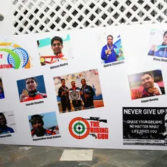 Our wall of fame features legendary Indian shooters like Abhinav Bindra and Gagan Narang. They serve as daily inspiration for our students, reminding them of what's possible with hard work and dedication.