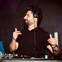 It's a two-way street. I give energy, and I get it right back. Here I am interacting with the crowd from behind the decks at Cavalry The Lounge.