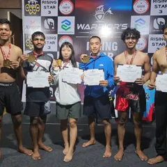 The results speak for themselves. Our Fight Elite MMA team celebrating a massive win at the Warrior's Dream Series, securing five gold medals and one silver. This is a testament to our high-level competition training.