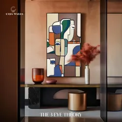 This is our '3 Eye Theory' panel, a captivating design that invites you to perceive everything through your own unique lens. We leave it to you, what is your perspective of this piece of art?