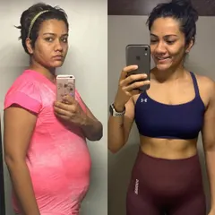 On the left is me from a few years ago, lost in diet culture. On the right is me today, strong, fueled, and confident. My journey proves that sustainable change isn't about quick fixes, it's about building a lifestyle you can love for years.