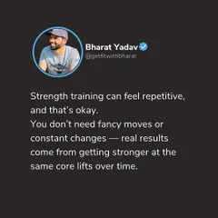 Don't get caught up in needing fancy new moves. Real results in strength training come from mastering the core lifts and getting progressively stronger over time.