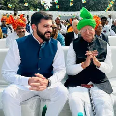 A fruitful day spent with former Haryana Chief Minister, Shri Om Prakash Chautala ji.