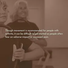 Move with ease, even with arthritis. Our low-impact, joint-friendly workouts are designed to ease stiffness and improve mobility, making them suitable for all ages, especially seniors.