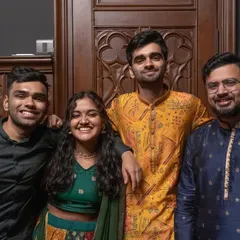 A happy group photo with my bandmates after our fun gig at The Piano Man in New Delhi. The chemistry we have off-stage is what makes our on-stage music so special.