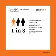 Many parents feel that traditional education alone isn't enough to prepare children for future careers. We bridge that gap by providing practical, skills-based learning that complements academic knowledge and builds a foundation for long-term success.
