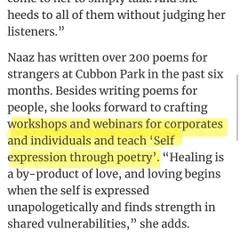 The same powerful quote from the article, emphasizing that healing is a by-product of love and unapologetic self-expression.