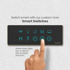 Say goodbye to confusing switches. I install these elegant smart touch panels with custom icons for every function, including different types of curtains and blinds, so you always know exactly what you're controlling.
