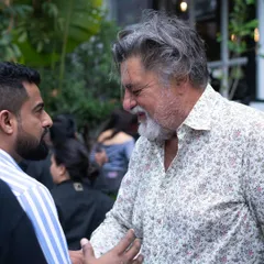 A candid moment between Chef Avin and the legendary Chef Matt Preston during his visit to our academy. It was an inspiring day for our entire community.