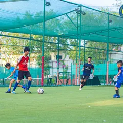 It all starts here. Young players learn the fundamentals of football, developing their dribbling and control on our safe, all-weather turf. We provide the perfect ground for future champions to grow.