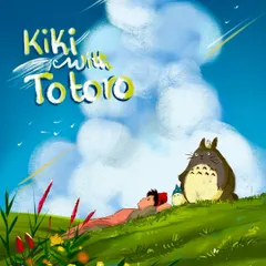What if Kiki met Totoro? I drew this peaceful scene on my iPad, imagining them relaxing in a field under a classic Ghibli sky. It's a crossover that just makes me happy.