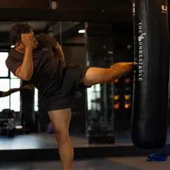 This is combat fitness. We build functional power, starting with fundamentals like a solid kick. Every movement has a purpose, every drill makes you stronger and more capable.