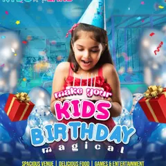 I believe in making every kid's birthday magical. With a spacious venue, delicious food, and non-stop entertainment, I take care of all the details so you can focus on celebrating your little one.