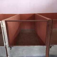The interior of our kennels is spacious, giving dogs plenty of room to stand, turn around, and lie down comfortably.
