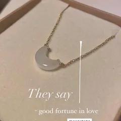 Half or full moon? This image shows my white moonstone Luna bracelet, a charm for peace, calm, and good fortune in love.
