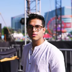 A photo I took from the stage at Zomaland. I love looking out and seeing everyone enjoying the performance. Thank you for making my day.