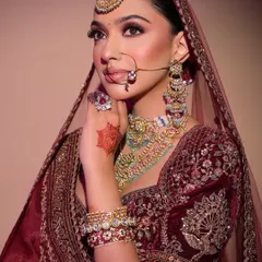 Elegance is in every detail. This is a glimpse of my artistry, blending traditional elements with modern bridal glam to create a look that is both timeless and fresh for today's bride.