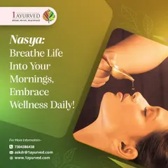 This is our Nasya therapy, a cornerstone of Panchakarma for clearing the channels of the head. By administering medicated oils through the nasal passage, we address issues like chronic sinusitis, migraines, and brain fog directly at their source. It is a powerful method for improving mental clarity and respiratory health.