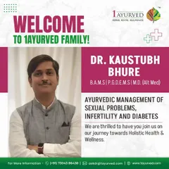 We specialize in treating the complex and often unaddressed aspects of men's health. Dr. Kaustubh Bhure is one of our key experts in the Ayurvedic management of sexual problems and infertility, providing targeted, holistic care to restore balance and vitality.