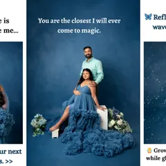 "You are the closest I will ever come to magic." This quote perfectly captures the feeling of this entire session.