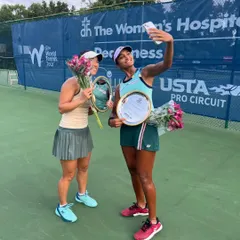 Finishing as a runner-up in the W75 doubles and making the singles quarterfinals at Evansville. Every tournament is a learning experience, and I'm thankful for every match, win or lose.