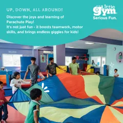 Parachute play is a cornerstone of our parties, a vibrant activity that fosters teamwork and develops motor skills. It’s a perfect example of how we blend physical activity with social learning and endless giggles.