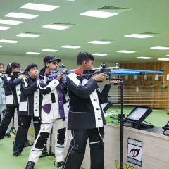 Young shooters from Delhi Public School line up at our world-class shooting range for the CBSE National Championship selection trials. Our professional-grade equipment gives them the perfect stage to shine.