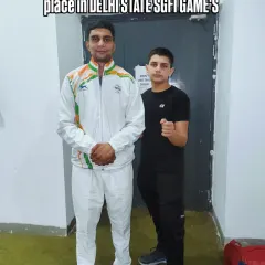 Hirdyansh from D.C. Convent School achieved 2nd place in the Delhi State SGFI Games. I am proud of his commitment and performance.