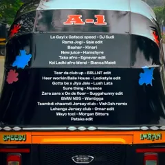 The first half of the official setlist from my live Rickshaw DJ set. You can see the mix of my own edits like the ‘Zara Zara’ flip alongside Jersey club remixes and afro beats.