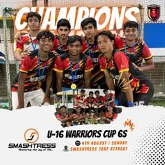 Our U-16 team proved they are true warriors, clinching the championship at the Warriors Cup 6s. This victory highlights the strength and talent we are developing in our youth squads.
