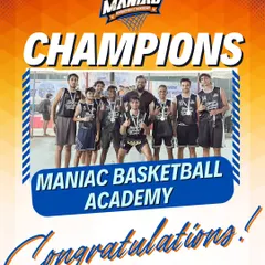 This is what we work for. We are incredibly proud of our senior men's team for securing first place and bringing home the championship. Their hard work and teamwork are an inspiration to our entire Maniac family.