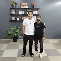 It was cool to have Raj Shamani, the man behind the popular podcast, stop by for a trim. Always great to connect with driven people.