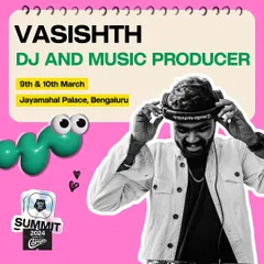 It was an honor to be featured as a DJ and music producer at the Under 25 Summit in Bengaluru. Performing at major youth festivals like this is a huge passion of mine.