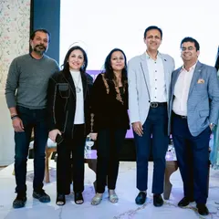 Our Partner Rishabh Shroff with fellow members of the Entrepreneurs' Organization (EO) in Jaipur after a session on estate planning for women in family businesses.