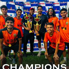 The Under 19 champions celebrating their hard-earned victory. These players have shown incredible commitment and skill, representing the peak of our youth development program.