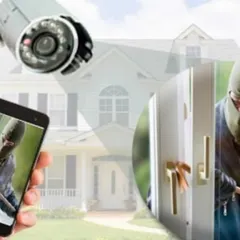 Our systems are designed to provide immediate alerts and visual verification of threats. This image shows how a security camera can detect an intrusion attempt, sending a live feed directly to your smartphone so you can take immediate action.
