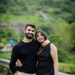 Another beautiful portrait from the same Lonavala shoot. Even in a simple pose, their connection shines through. My focus is always on making you feel at ease in front of the camera.