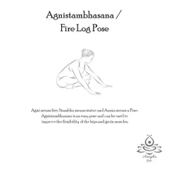 Agnistambhasana (Fire Log Pose) is an intense hip opener that deeply stretches the hip and groin muscles. It's an excellent pose for improving hip flexibility.