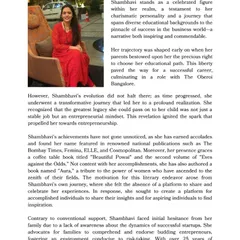 This article from 'The Entrepreneurs of India' details my evolution from a corporate role to an entrepreneur. It speaks of my work, my books, and my mission to create platforms for others to find inspiration.