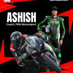 A profile of our coach, Ashish. He is an official rider for Ducati-WSA and competes internationally, bringing a world of current racing experience to his coaching.