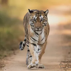 This is the legendary tigress 'Langdi' from Pench, named for the distinctive twist in her leg. Her story is one of incredible resilience, from being abandoned as a cub to becoming a dominant matriarch. She is a true symbol of the indomitable spirit of the wild.